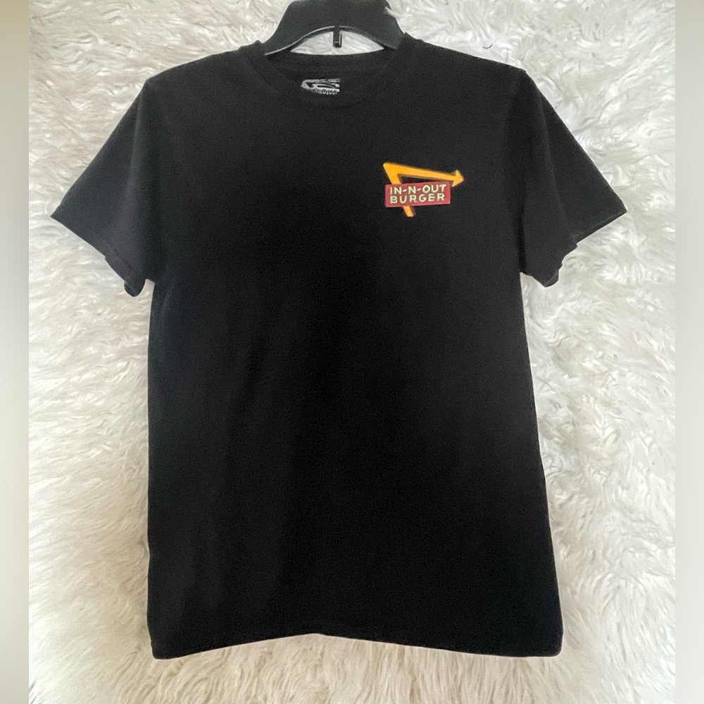 In-N-Out Burger 75 Year Anniversary (1948-2023) Unisex Short Sleeve T-Shirt. S